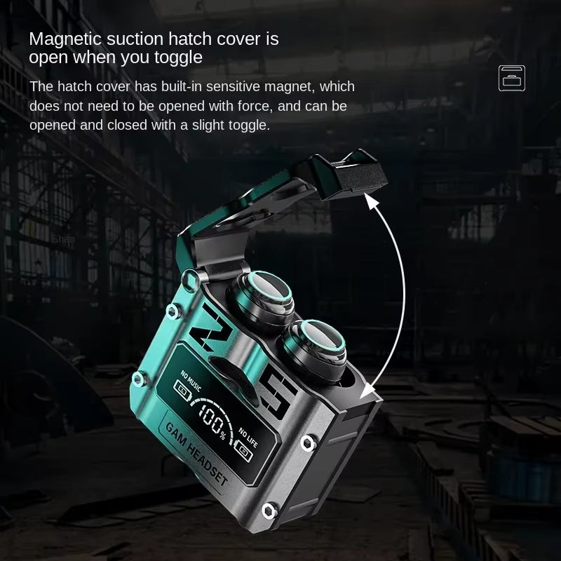 2026 M25 TWS Wireless Headphones,Bluetooth 5.3Headphones, Sports Headphones, LED Digital Display Stereo Headphones