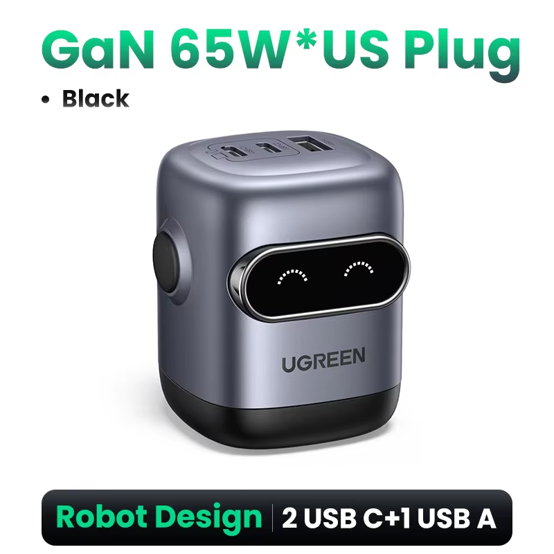 Charger Robot Design  65W 30W Gan Fast Charger