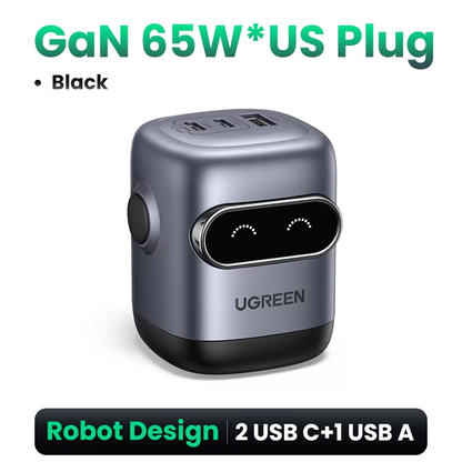Charger Robot Design  65W 30W Gan Fast Charger