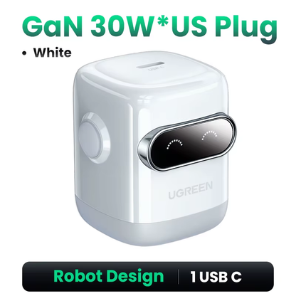 Charger Robot Design  65W 30W Gan Fast Charger