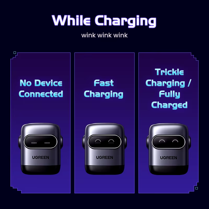Charger Robot Design  65W 30W Gan Fast Charger