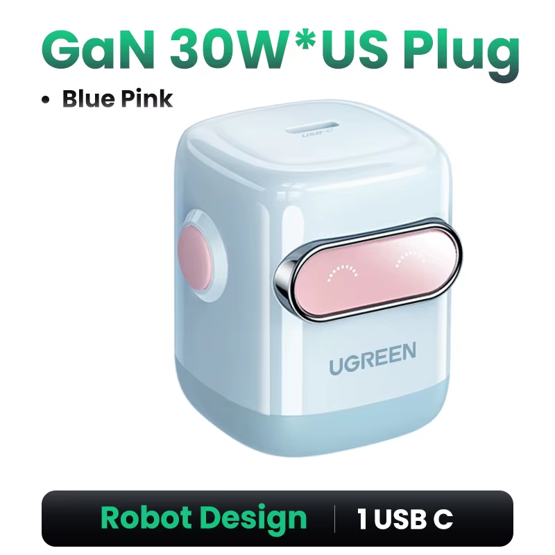 Charger Robot Design  65W 30W Gan Fast Charger