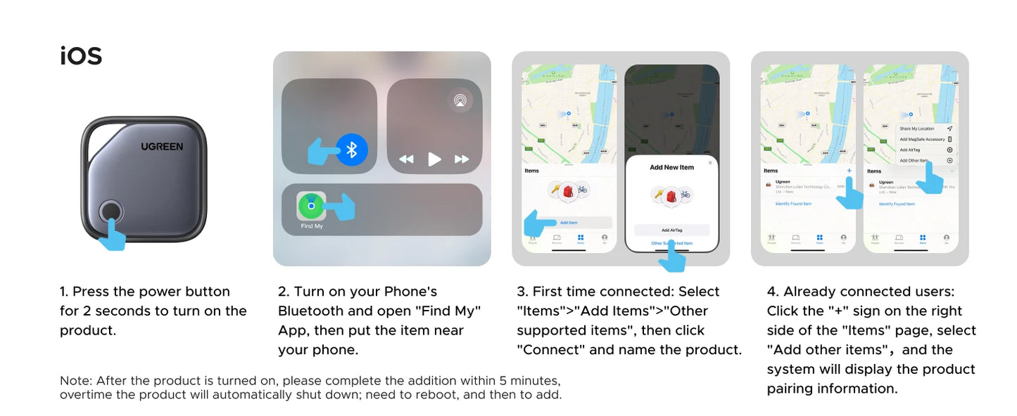 Smart Finder for Apple & Android Bluetooth Tracker