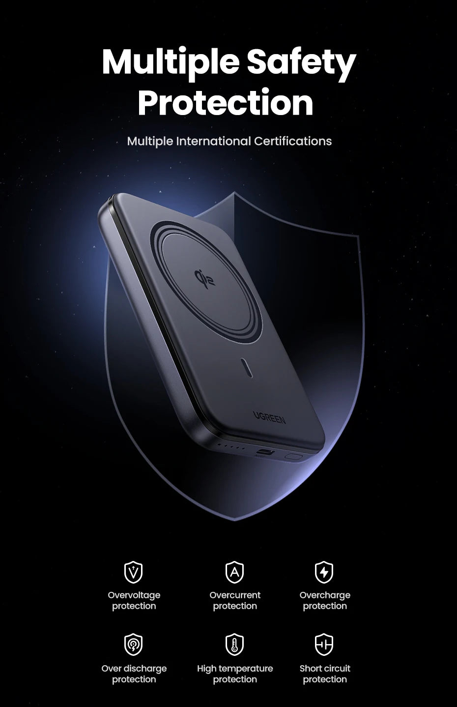 Qi2 Magnetic Power Bank 10000Mah