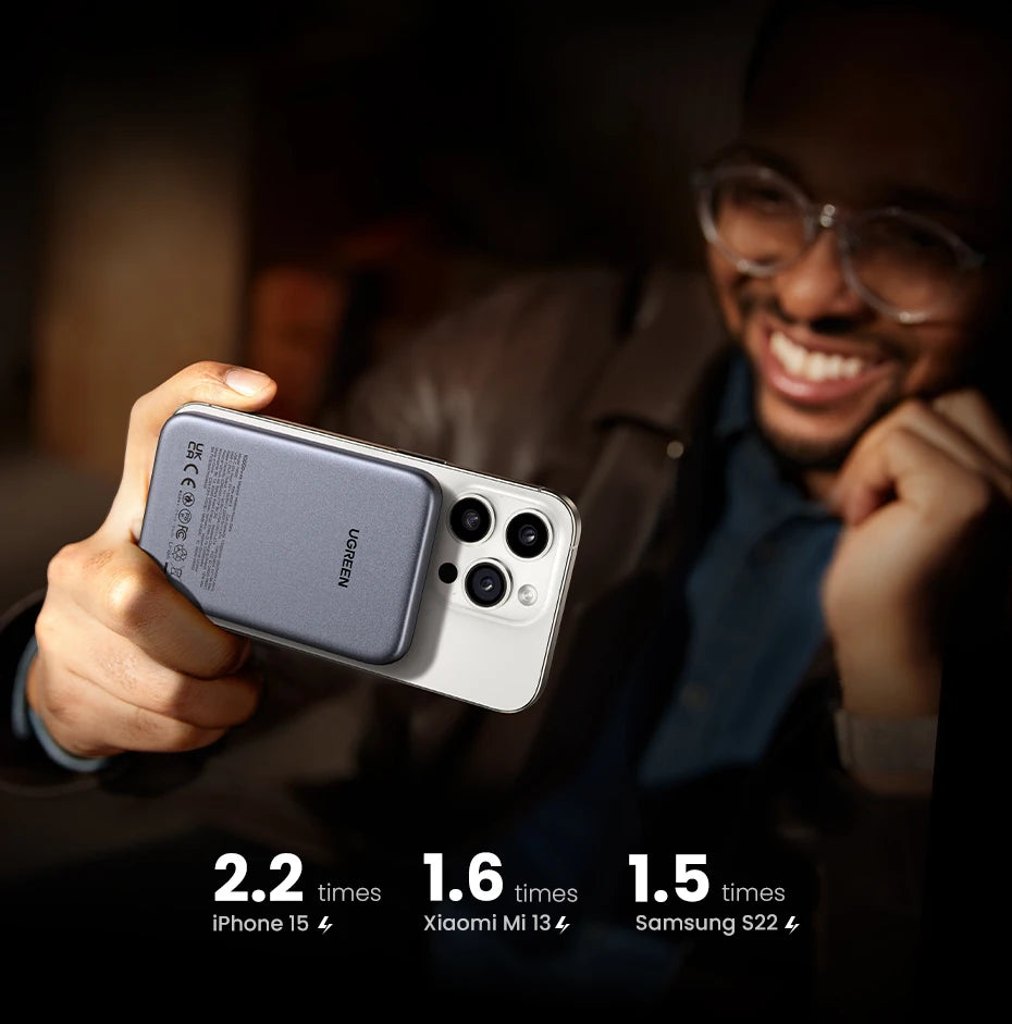 Qi2 Magnetic Power Bank 10000Mah