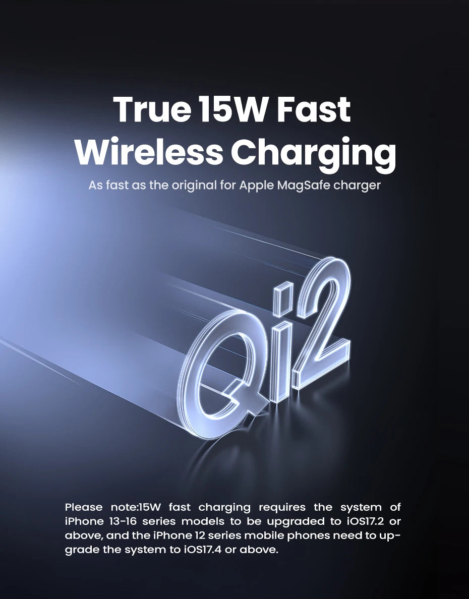 Qi2 Magnetic Power Bank 10000Mah