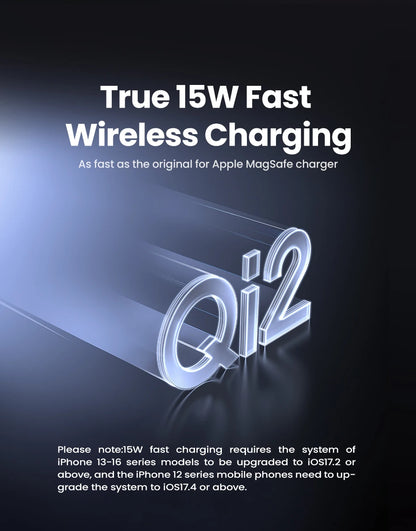 Qi2 Magnetic Power Bank 10000Mah