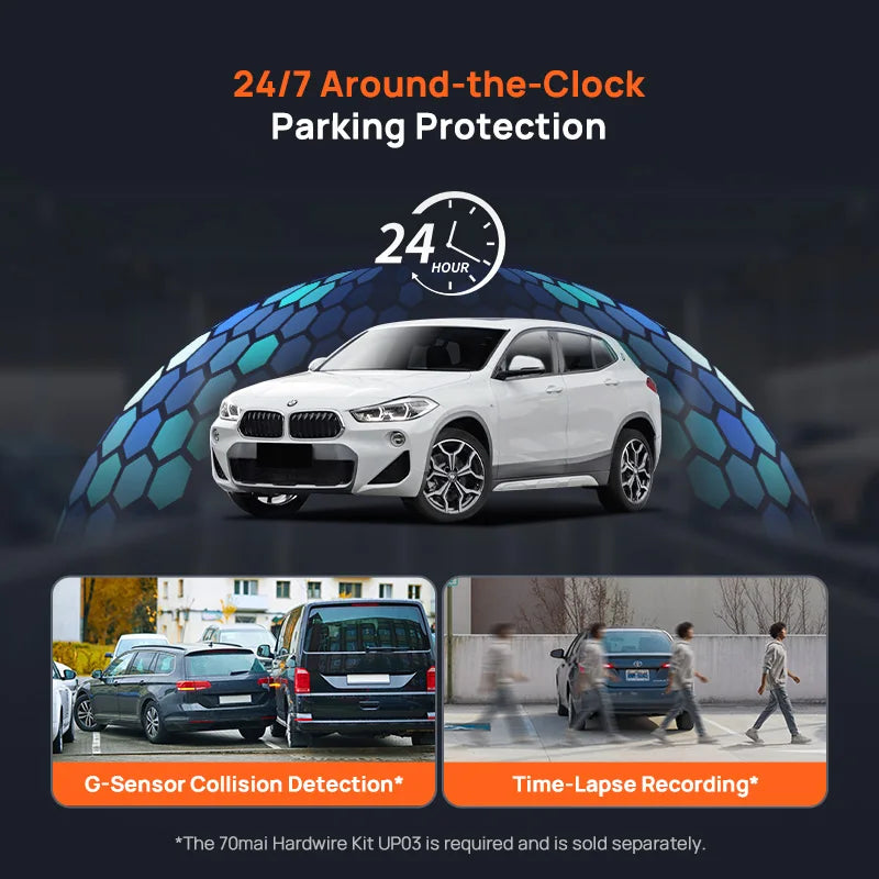 4K Dash Cam A800SE Upgraded Version of  A800S Voice Control Supercapatior GPS ADAS Car DVR  A800SE UHD Wifi 6
