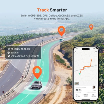 4K Dash Cam A800SE Upgraded Version of  A800S Voice Control Supercapatior GPS ADAS Car DVR  A800SE UHD Wifi 6